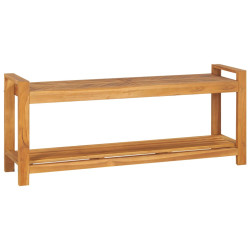 Banco 120 cm madeira de teca maciça