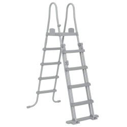 Bestway escada para piscinas flowclear com 4 degraus 132 cm