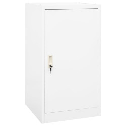 Armário para selas 53x53x105 cm aço branco