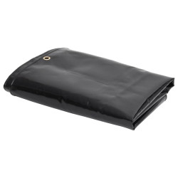 Lona 650 g/m² 3x3 m preto