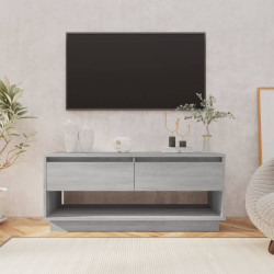 Móvel de TV 102x41x44 cm derivados de madeira cinzento sonoma