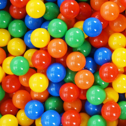 Bolas de brincar 250 pcs multicolor