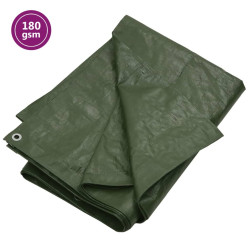 Lona 180 g/m² 3x3 m pead verde