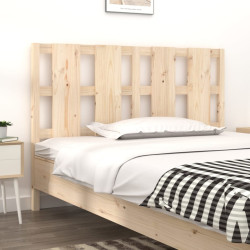 Cabeceira de cama 140,5x4x100 cm pinho maciço