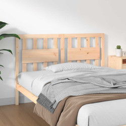 Cabeceira de cama 140,5x4x100 cm pinho maciço
