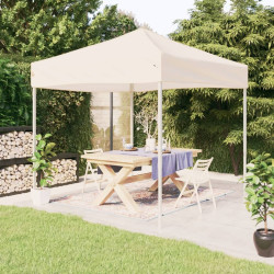 Tenda para festas dobrável 2x2 m creme