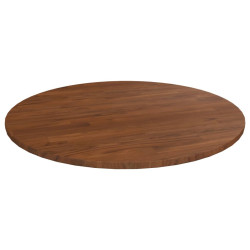 Tampo mesa redondo ø70x1,5 cm carvalho tratado castanho-escuro