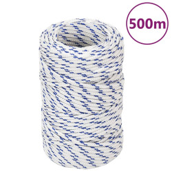 Corda de barco 2 mm 500 m polipropileno branco