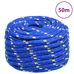 Corda de barco 20 mm 50 m polipropileno azul