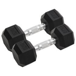 Halteres 2 pcs 8 kg total ferro fundido