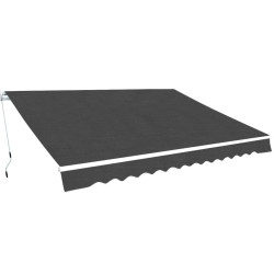 Todo dobrável manual 400 cm antracite