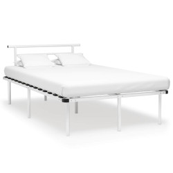 Estrutura de cama 120x200 cm metal branco