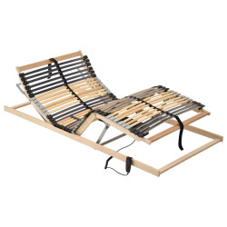 Estrado de ripas elétrico com 42 ripas 7 zonas 70x200 cm