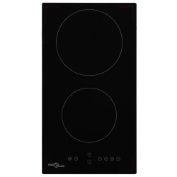 Placa de cerâmica com 2 discos controlo tátil 3000 w