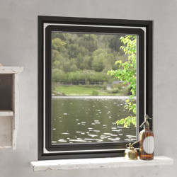 Tela anti-insetos magnética para janela 100x120 cm branco