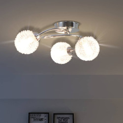 Candeeiro de teto com 3 lâmpadas LED g9 120 w