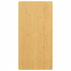 Tampo de mesa 40x80x2,5 cm bambu