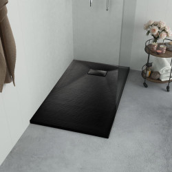 Base de chuveiro smc 90x90 cm preto
