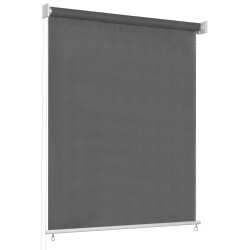Estore de rolo para exterior 65 (l) x 230 (a) cm antracite