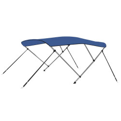 Toldo em 3 arcos bimini 183x140x137 cm azul