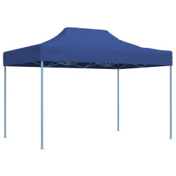 Tenda dobrável profissional para festas 3x4 m aço azul