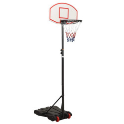 Tabela de basquetebol 216-250 cm polietileno branco