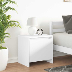 Mesa de cabeceira 2 pcs derivados de madeira cinza cimento