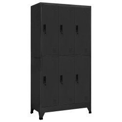 Cacifo aço 90x45x180 cm antracite