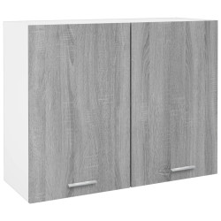 Armário suspenso “lyon” 80x31x60 cm cinzento sonoma
