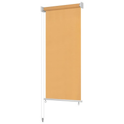 Estore de rolo para exterior 65 (l) x 230 (a) cm bege