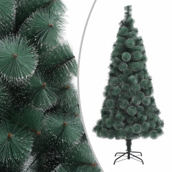 Árvore de natal artificial com suporte 240 cm PET verde