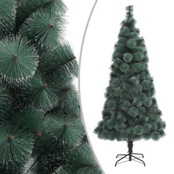 Árvore de natal artificial com suporte 180 cm PET verde
