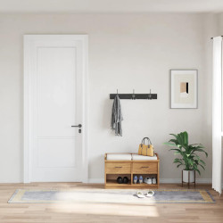 Tapete lavável 80x300 cm cinzento