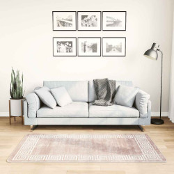 Tapete lavável 80x150 cm bege