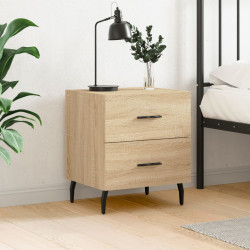 Mesa cabeceira 40x35x47,5 cm derivados madeira carvalho sonoma