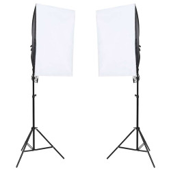 Iluminação de estúdio profissional 2 pcs 40x60 cm