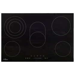 Placa de cerâmica com 5 discos ecrã tátil 8500 w 90 cm