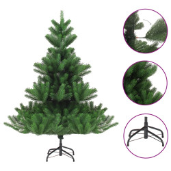Árvore de natal artificial 210 cm abeto caucasiano verde