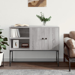 Aparador 100x40x79,5 cm derivados de madeira cinzento sonoma