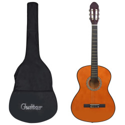 Guitarra clássica para iniciantes com saco 4/4 39"