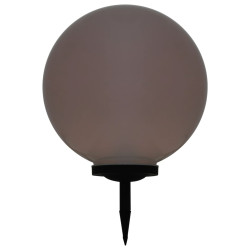 Candeeiro solar de exterior LED esférico 50 cm RGB