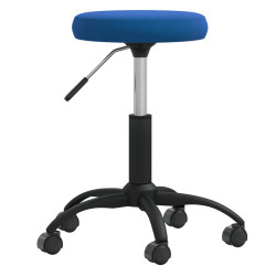 Banco de massagens veludo azul