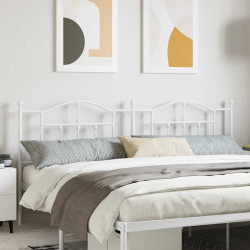 Cabeceira de substituição 200 cm metal branco