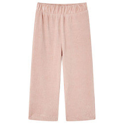 Calças para crianças bombazina rosa-claro 104