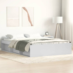 Estrutura de cama king 150x200 cm branco
