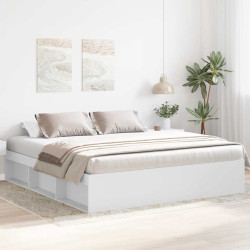 Estrutura de cama 200x200 cm branco
