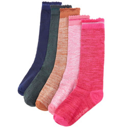 Meias para criança 5 pares ue 30-34