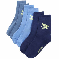 Meias para criança 5 pares ue 26-29