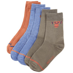 Meias para criança 5 pares ue 30-34