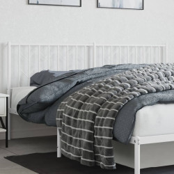 Cabeceira de substituição 180 cm metal branco